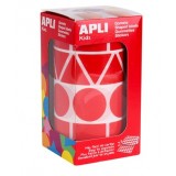 GOMETS APLI XL FIGURAS GEOMETRICAS ROJO 11163