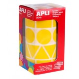 GOMETS APLI XL FIGURAS GEOMETRICAS AMARILLO 11160