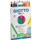 LAPIZ GIOTTO MEGA C/12 COLORES