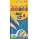 LAPIZ COLORES BIC KIDS TROPICOLORS C/12 SURTIDOS 