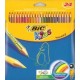 LAPIZ COLORES BIC KIDS TROPICOLORS C/24 SURTIDOS 