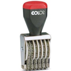 (L) NUMERADOR COLOP 4 MM. ( 6 BANDAS )
