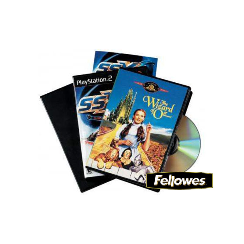 (L) ARCHIVADOR DVD PACK 5 UNIDADES