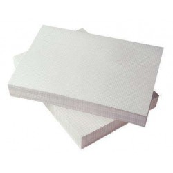 (L) PAPEL RAYADO HORIZONTAL 2 TALADROS 500 H.