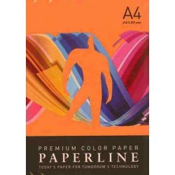 PAPEL COLOR A4 80 GRS. 500 H. NARANJA INTENSO