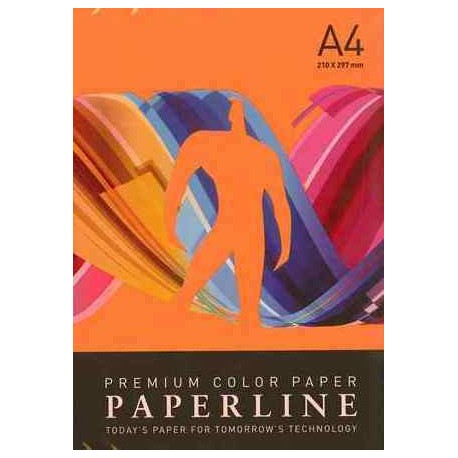 PAPEL COLOR A4 80 GRS. 500 H. NARANJA INTENSO