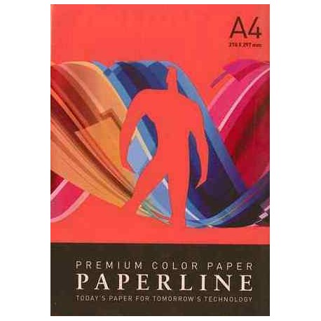 PAPEL COLOR A4 80 GRS. 500 H. ROJO INTENSO