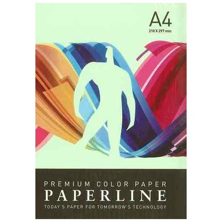 PAPEL COLOR A4 80 GRS. 500 H. VERDE CLARO