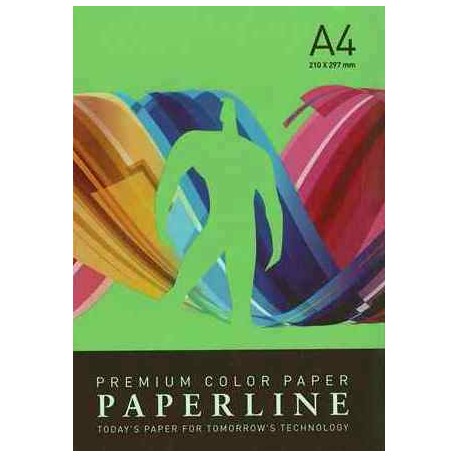 PAPEL COLOR A4 80 GRS. 500 H. VERDE INTENSO