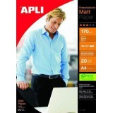 PAPEL APLI MATT QUALITY 170GRS A4 DOBLE CARA 10418