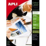 PAPEL APLI GLOSSY DOBLE CARA 210GRS 100H 11833