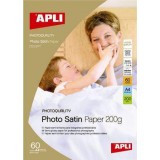 PAPEL APLI PHOTO SATIN 200GRS. 60H. 04136