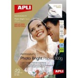 PAPEL APLI PHOTO BRIGHT 300GR 20H 10970