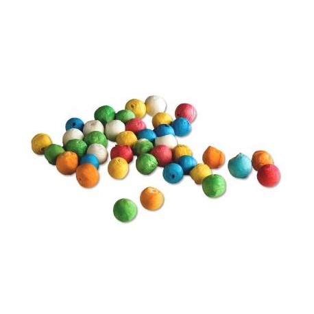 BOLAS DE CELULOSA 18MM 100 UDS COLORES