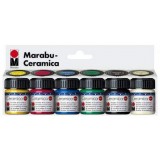 (L) PINTURA CERAMICA MARABU AZUL OSCURO