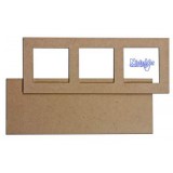 (L) MARCO DE CARTON TRIPLES 37X14 PACK 5 UND