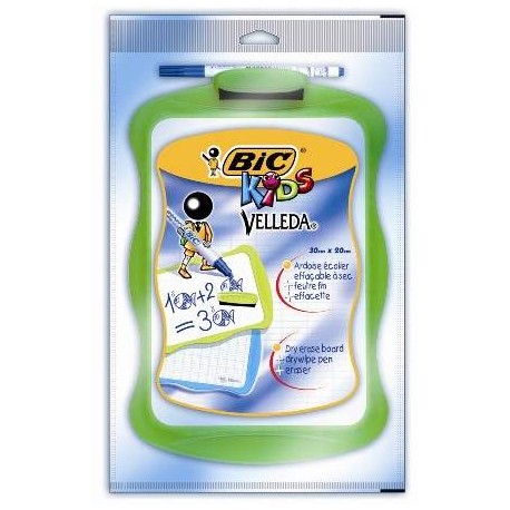 PIZARRA BLANCA VELLEDA BIC KIDS 19X26CM