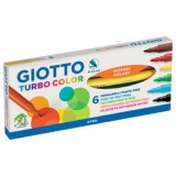 ROTULADOR FINO GIOTTO TURBO COLOR C/6 SURTIDO