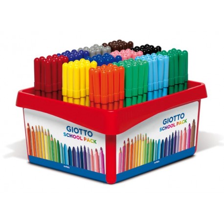 ROTULADOR GIOTTO TURBO COLOR KIT C/144 SURTIDOS