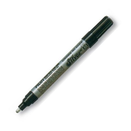 ROTULADOR PILOT SUPERCOLOR SC-M PLATA