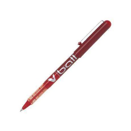 ROTULADOR PILOT V-BALL ROJO