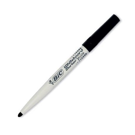 Rotulador Bic velleda para pizarra blanca color Negro 2 mm (07525)