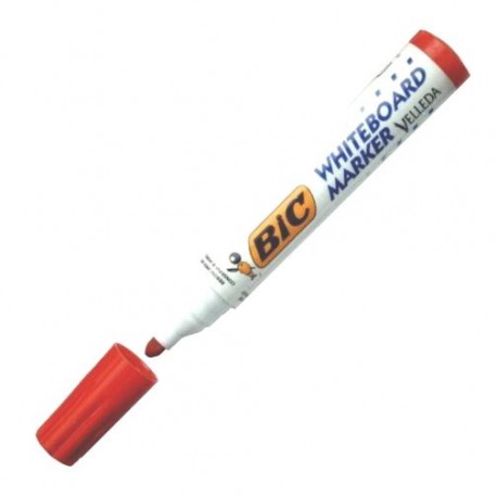 ROTULADOR BIC VELLEDA MARKER 1701 ROJO