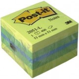 (L) NOTAS ADHESIVAS POST-IT 51X51 MINICUBO LIMON