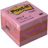 (L) NOTAS ADHESIVAS POST-IT 51X51 MINICUBO ROSA