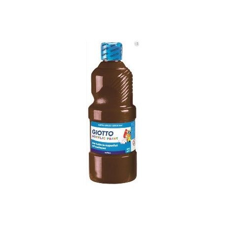 PINTURA ACRILICA GIOTTO 500 ML MARRON 