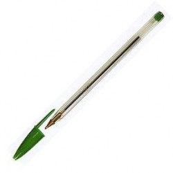 BOLIGRAFO BIC CRISTAL VERDE