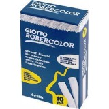 TIZA GIOTTO ROBERCOLOR C/10 BARRAS BLANCA