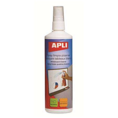 SPRAY LIMPIADOR PIZARRA BLANCA APLI 11305