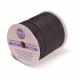ROLLO CORDÓN ENCERADO 1,5 MM X 100 MTS. NEGRO