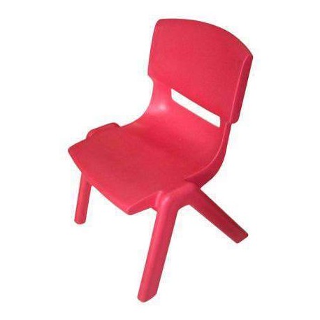 SILLA ERGONOMICA INFANTIL 30 CM 2-3 AÑOS ROJA