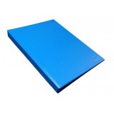 CARPETA PVC FOLIO 4 ANILLAS DE 25 CELESTE