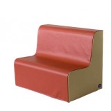 SOFA FOAM 2 PLAZAS 3-6 AÑOS 80X52X60X30H CM.ASIEN