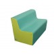 SOFA FOAM 2 PLAZAS ADULTO 110X65X70X40H CM.ASIENTO