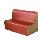 SOFA FOAM 3 PLAZAS 3-6 AÑOS 115X52X60X30H CM.ASIEN