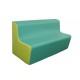 SOFA FOAM 3 PLAZAS ADULTO 140X65X70X40H CM.ASIENTO