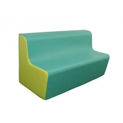 SOFA FOAM 3 PLAZAS ADULTO 140X65X70X40H CM.ASIENTO