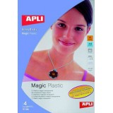 PLASTICO MAGICO TRANSPARENTE APLI 10331 4 H.