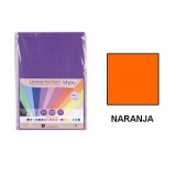 GOMA EVA ADHESIVA 20X30 CMS 1 UND NARANJA