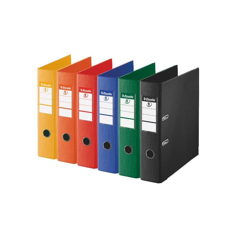 (L) ARCHIVADOR PLÁSTICO COLOR ESSELTE FOLIO AMARIL