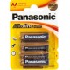 PILAS PANASONIC ALCALINAS AA LR06 4 UDS