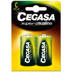 PILAS CEGASA SUPER ALCALINAS LR14 2UDS