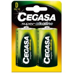 PILAS CEGASA SUPER ALCALINAS LR20 2UDS