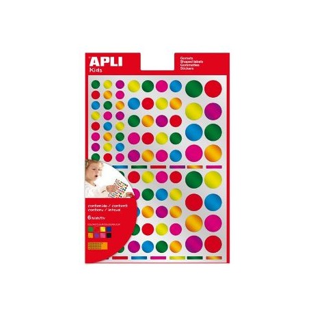 GOMETS APLI MULTICOLOR METAL 6H CIRCULOS 13529