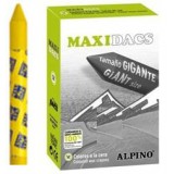 CERAS MAXIDACS UNICOLOR C/12 UDS AMARILLO