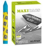 CERAS MAXIDACS UNICOLOR C/12 UDS AZUL CLARO